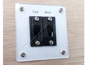 8 Switch Backing Plate